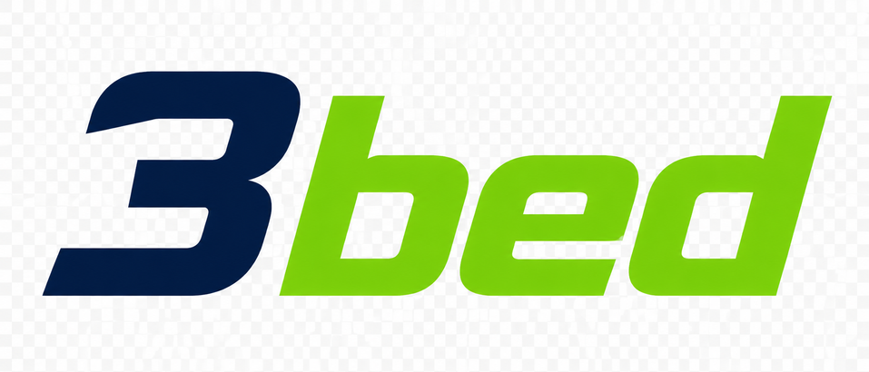 3 bed logo for homepage navigation